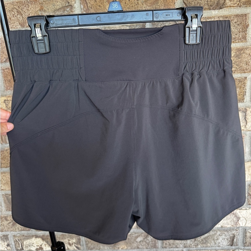 Outdoor Voices Black Women's Athletic Shorts 4 inch - Picture 6 of 12